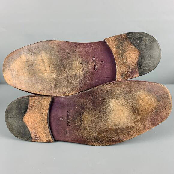 PAUL SMITH Size 9 Purple Suede Ankle Boots main image 4